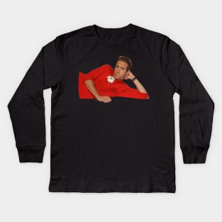 Classic Ryan Reynolds Kids Long Sleeve T-Shirt